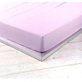 NATURALS Bajera de Lino Lila Cama 180 cm