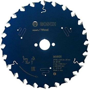 Disco de sierra circular BOSCH Expert for Wood: 165 x 20 x 24D