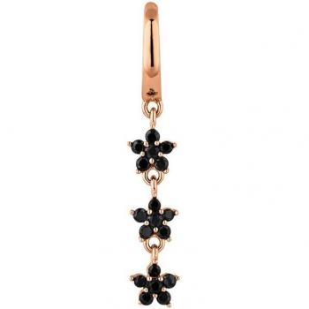 Ear Candy - Piercing de aro de plata bañado en oro rosa