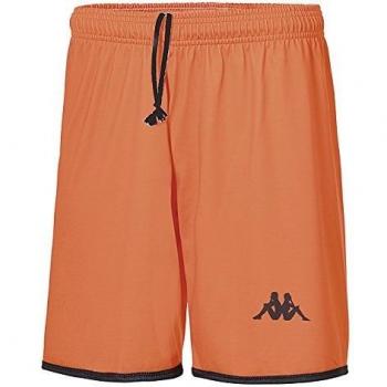 Kappa Norcia Short de Baloncesto, Mujer, Naranja, XL