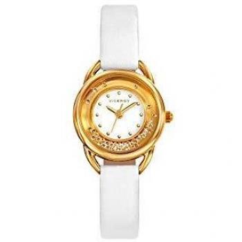 Viceroy Reloj Analógico para Niñas de Cuarzo con Correa en Cuero 401010-00