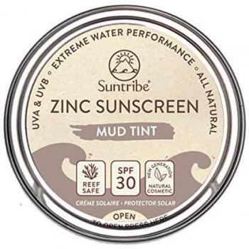 Protector Solar Natural de Zinc Cara & Deporte Suntribe - FPS 30 - Biodegradable/Reef Safe - Òxido de Zinc