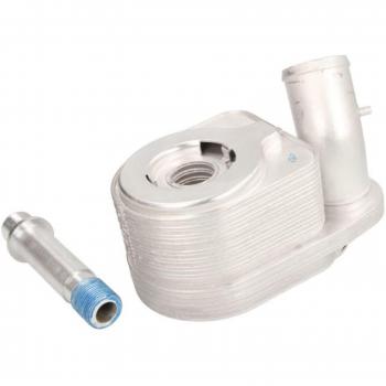 Enfriador de aceite THERMOTEC D4F001TT - Enfriador de aceite para motor, compatible con múltiples modelos de vehículos, fabricado con materiales de alta calidad para una óptima refrigeración del aceite, diseño compacto y ligero
