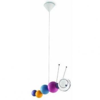 Philips myKidsRoom Ruby - Lámpara colgante, iluminación interior, multicolor