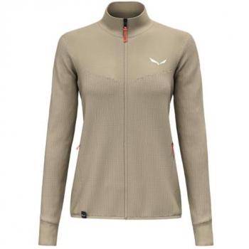 Salewa Women's Puez Waffle Hybrid Polarlite Jacket White