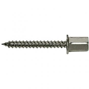 Apolo 9635Trbp - Tornillo Rosca Madera Tipo Trbp 4,5X35 Cabeza Manguito M6 Acero Cincado, 100 Unidades