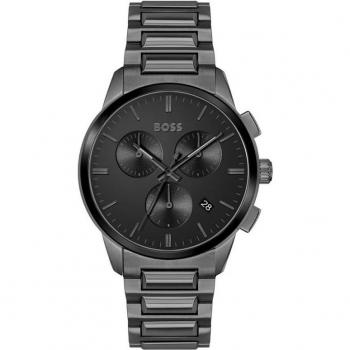 Hugo Boss Dapper Men's Chronograph Watch 1513929 - Stainless Steel, Quartz, Date Function