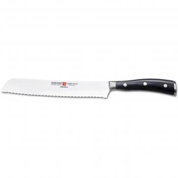 Wüsthof Classic-Ikon - Cuchillo de pan, 20 cm