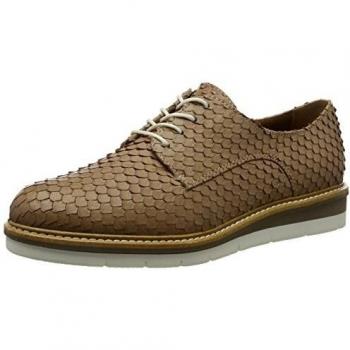 Tamaris 23202, Zapatos De Cordones Oxford Mujer, Marrón