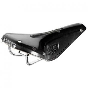 Brooks England SE88N Sillín, Unisex Adulto, Negro, L