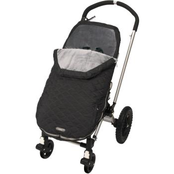 JJ Cole JUSBBM - Saco de abrigo universal Bundleme para cochecito, color negro y gris