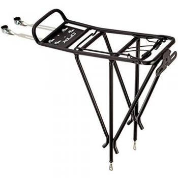 XLC Gepäckträger-2500602300 Material de Bicicleta, Unisex Adulto, Negro, 31 x 20 x 15 cm