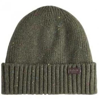 Barbour Mens Branton Beanie & Scarf Gift Set - Army Green - One Size