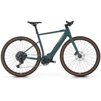 Bicicleta eléctrica urbana MEGAMO Lande Flat-Bar 2025 con motor TD-U6000-GS y diseño unisex
