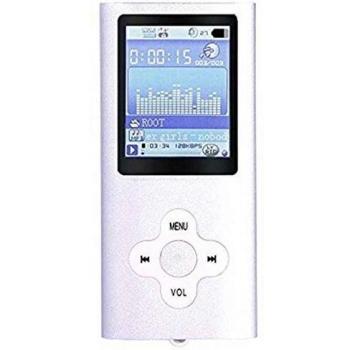 N Reproductor MP4 1.8 8GB FM Micro-SD BATERIA Plata