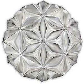 Plafoniera Slamp La Vie M, 47 cm de ancho, blanca