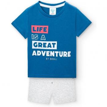Conjunto de camiseta de manga corta y bermuda para niño