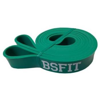 Banda Elástica BSFIT® para Dominadas y Calistenia - Resistencia Verde 2,9cm para Entrenamiento en Casa