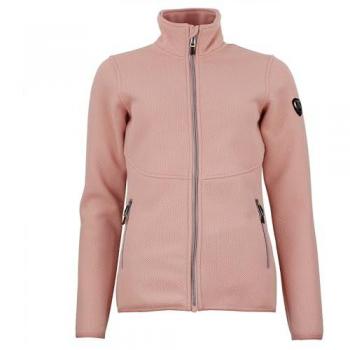 Peak Mountain Acapri Women's Jacket with Zipper and Pile Fabric