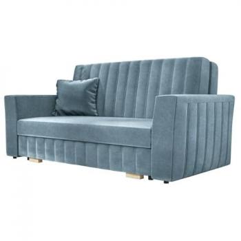 Sofá-cama Columbus 137 con caja de ropa de cama, dimensiones 160 x 83 x 98 cm, muebles ya montados