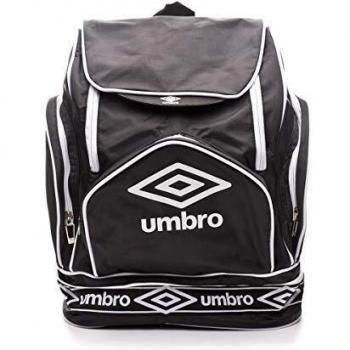 Umbro Retro Italia, Mochila Unisex Adulto, Black-White, Talla Única