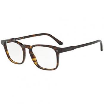 Giorgio Armani 0AR8103V, Monturas de Gafas para Hombre, Dark Havana, 51