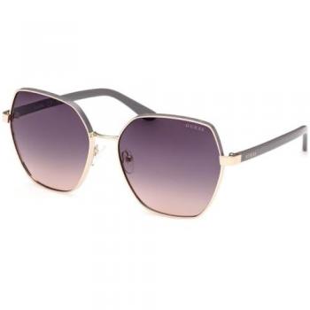 Guess GU00108 Women's Polarized Sunglasses Gold/Gradient Smoke 60mm