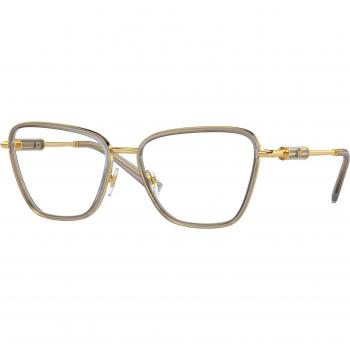 Versace Ve1292 Eyewear Frames, Transparent Grey, Unisex, Size: 54 MM