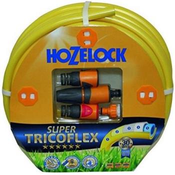 Set de Manguera Hozelock Super Tricoflex Ø 15 mm 20 m con accesorios