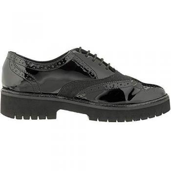 Tamaris 1-1-23706-23, Zapatos de Cordones Derby Mujer, Negro