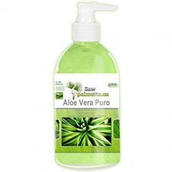 Aloe Vera Puro ph 5.5 Loción Calmante Libre de Parabenos Origen Natural 500ml