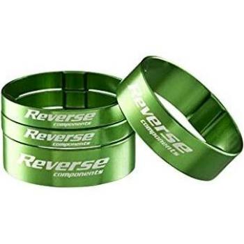 1 juego REVERSE Espaciadores 1 1/8 Verde 4 2x10mm, 2x 5mm