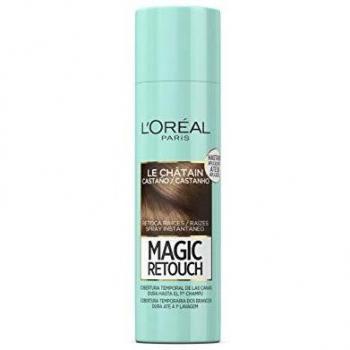 L'Oréal Paris Magic Retouch Spray Retoca Raíces y Canas, Castaño, 150 ml