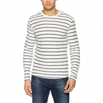 Only & Sons Onsmarvin Striped Crew Neck Noos, Camisa Manga Larga para Hombre
