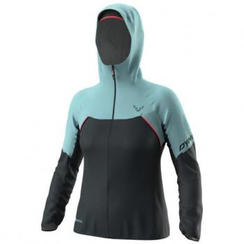 Chaqueta Dynafit Alpine GORE-TEX mujer ligera negra y azul claro - XL