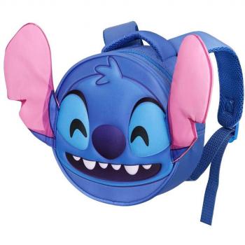 Mochila 3D Emoji Stitch Disney 22cm - Diseño exclusivo de Karactermania