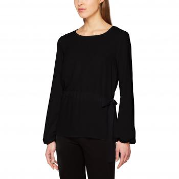 Vila Clothes Visarina L/s Top, Camisa Manga Larga Para Mujer, Azul