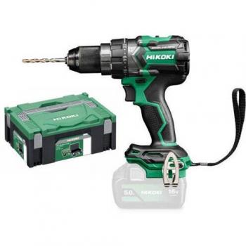 Taladro Percutor HIKOKI DV18DCW2Z (Cuerpo solo + Maletín HSC II, 18V, Max. Festdrehmoment hart: 140 Nm, Brushless, incluye 1 Zusatzhand