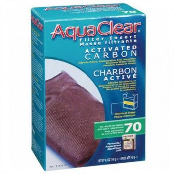 Aquaclear 70 Filtro con Carga de Carbón Activado para Acuarios de hasta 300 litros