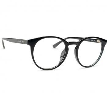 Gafas de Vista Calvin Klein CK20527 Unisex, Full Rim, Redondas, Plástico Negro, 49mm/20mm/145mm