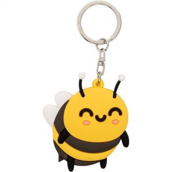 Llavero de caucho con diseño de Unicornio Bee - Ideal para regalar