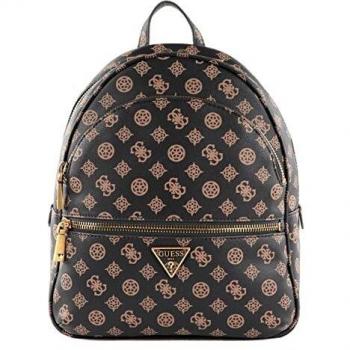 Guess Mochila Grande Manhattan, Mujer, Mocha Logo, Talla única