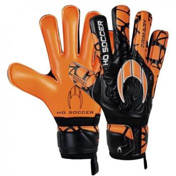 Ho Soccer Guantes de Portero Junior Primary Protek FL AXIAL Naranja/Negro, Unisex, Talla 3.5