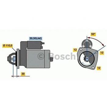 Bosch 986023860 motor de arranque