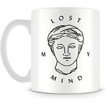 Vaporwave Style Aesthetic Lost My Mind Design Taza