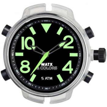 Reloj de Hombre Watx & Colors RWA3704R con Pantalla Analógica y Correa de Silicona (Ø 49 mm)