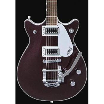 Gretsch G5232T Electromatic Double Jet FT Bigsby Tremolo Guitar, Dark Cherry Metallic