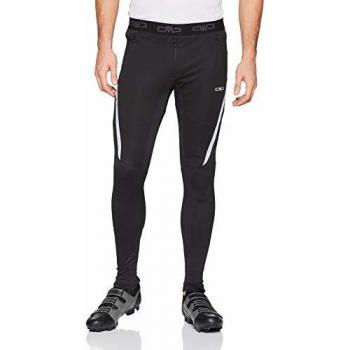CMP - Pantalones Largos de Forro Polar para Hombre, Hombre, Pantalones, 38E4957, Negro, 48