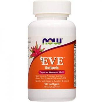 NOW Foods Eve Women's Multivitamin - 90 Softgels, Comprehensive Daily Nutritional Support for Women