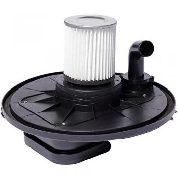 Aspirador de cenizas Maxlor con ruedas, 18 litros, 1000W